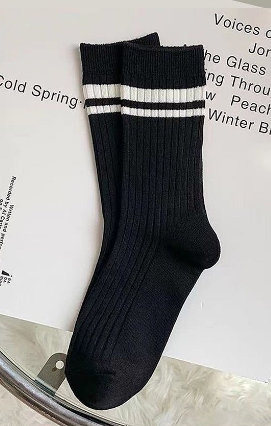 Striped Crew Sock