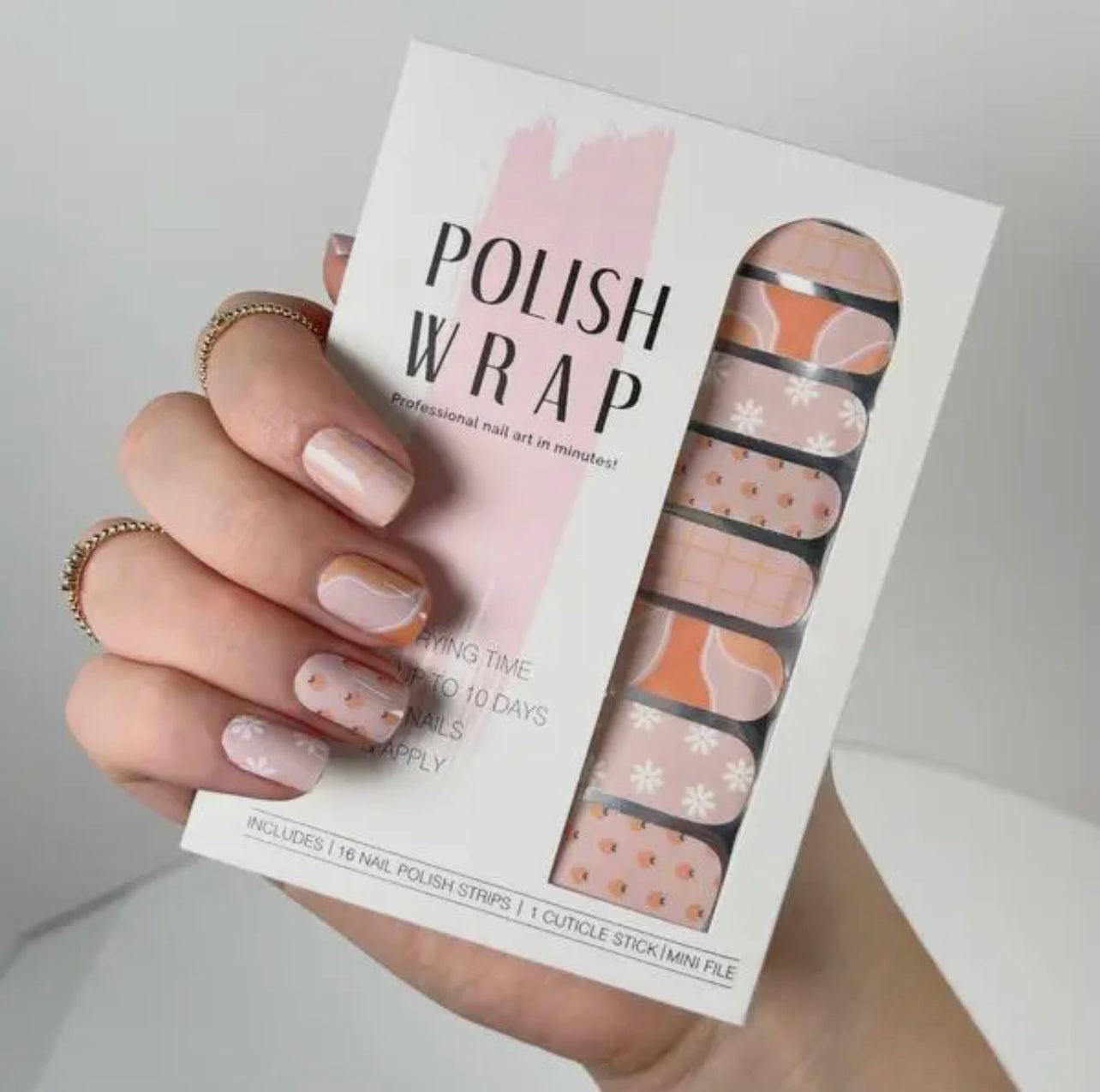 Peachy Keen Polish Wrap