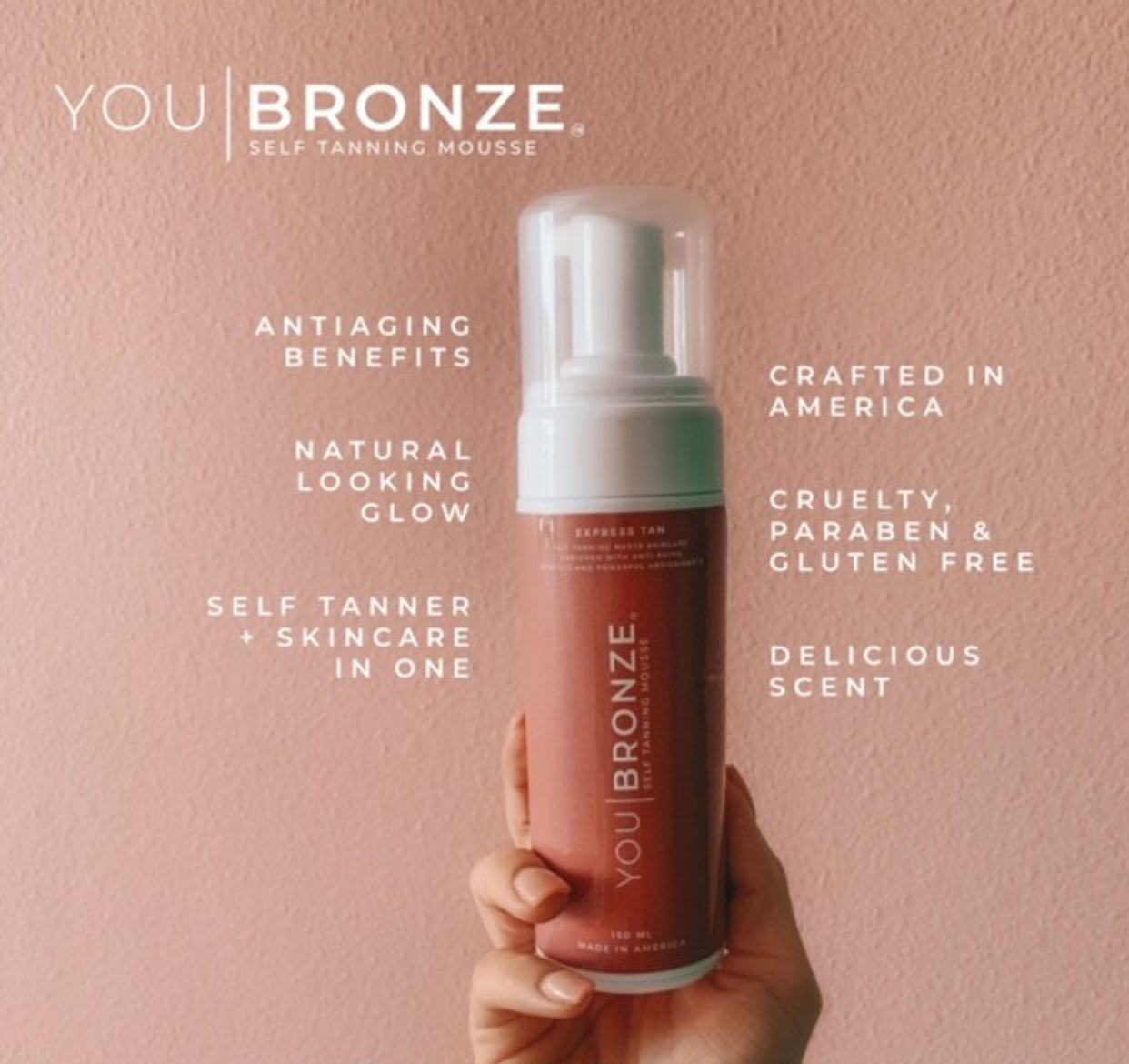 YouBronze Tanning Mousse & Mitt