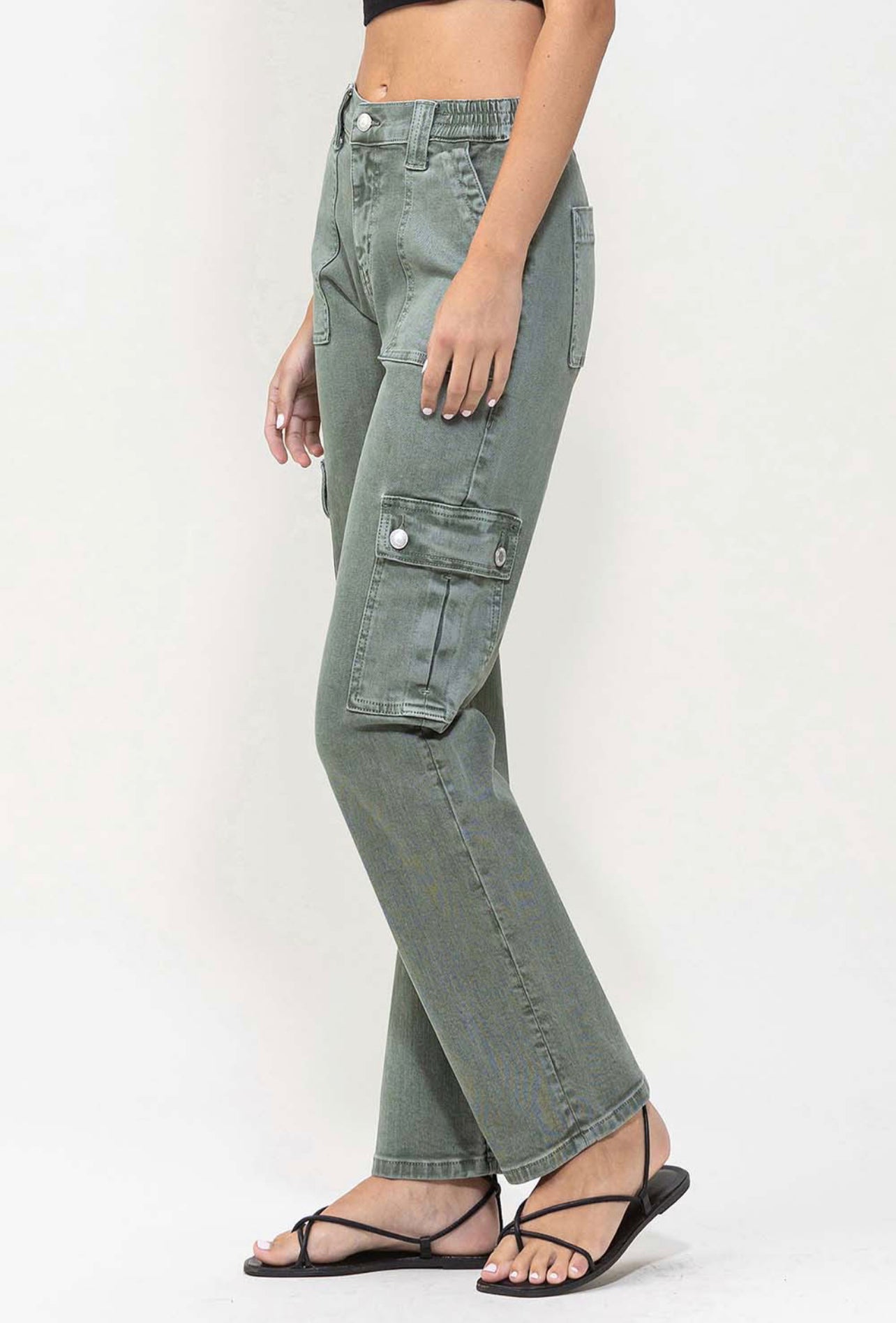 Army Green Cargo Pant