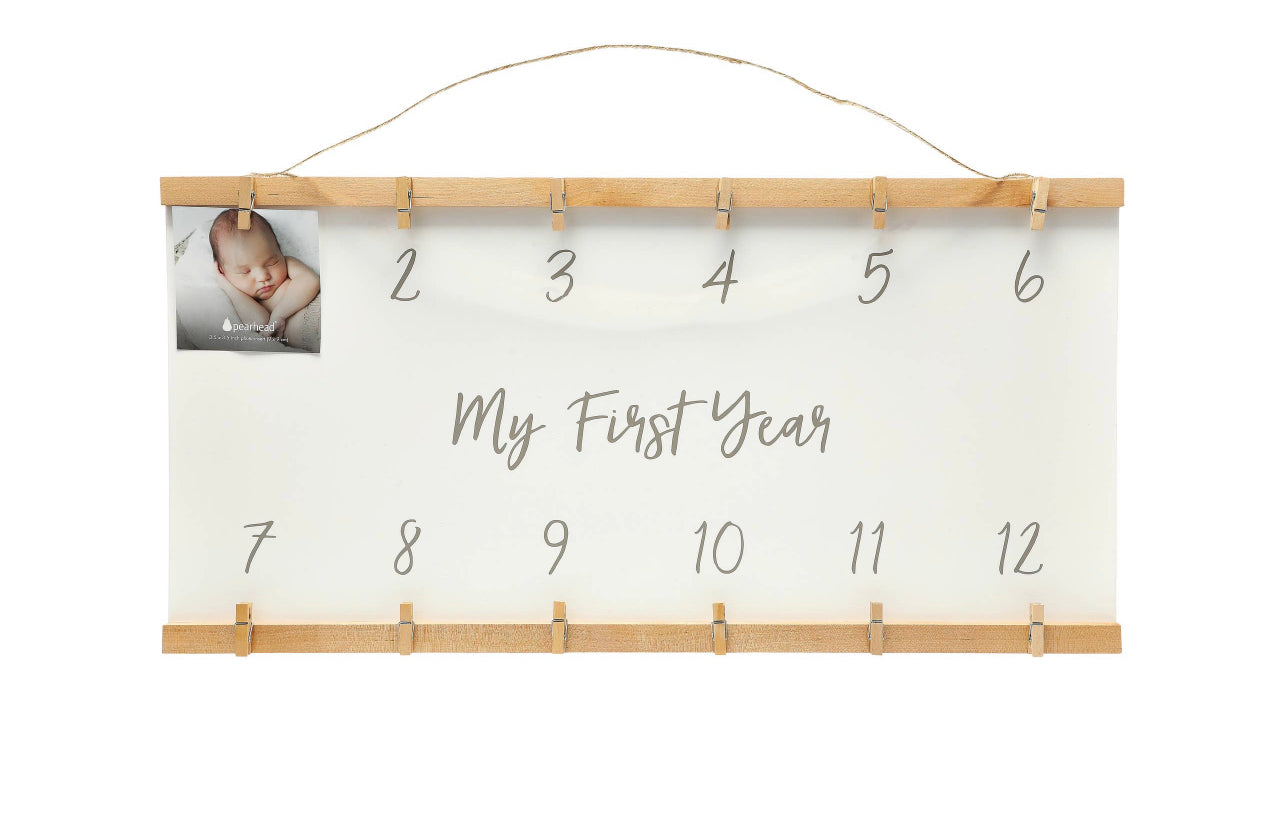 Baby's First Year Photo Frame