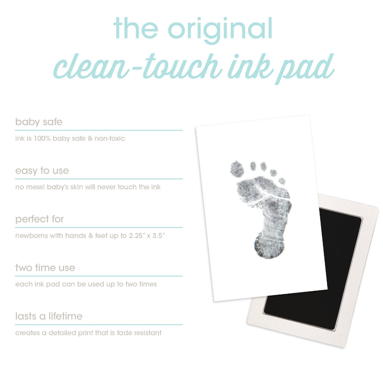 Handprint/Footprint Ink Pad Kit