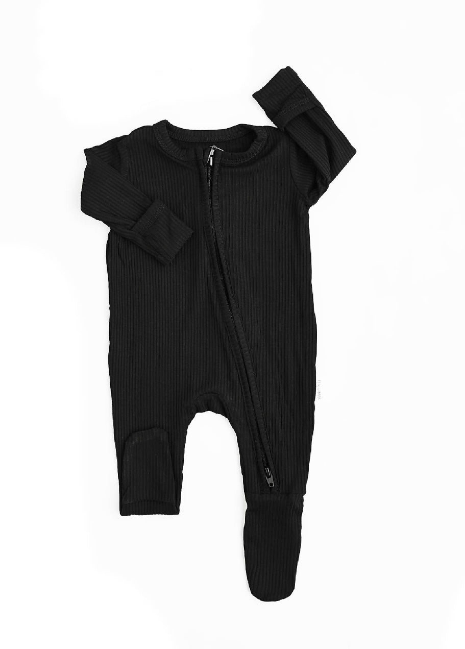 Onyx Zip Romper